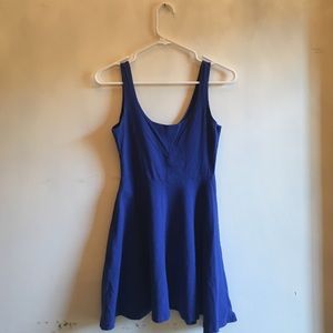 Dark blue dress