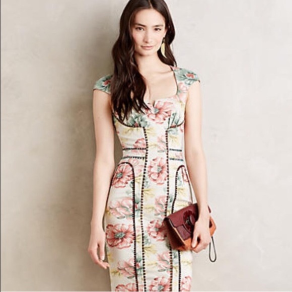 Byron Lars Brocade Dress. Size 4. NWT.