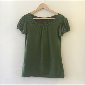 Olive Green Romantic Tee
