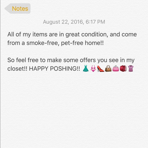 SMOKE-free & PET-free home.