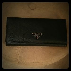 Saffiano Prada wallet