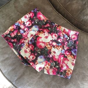 Floral Skort