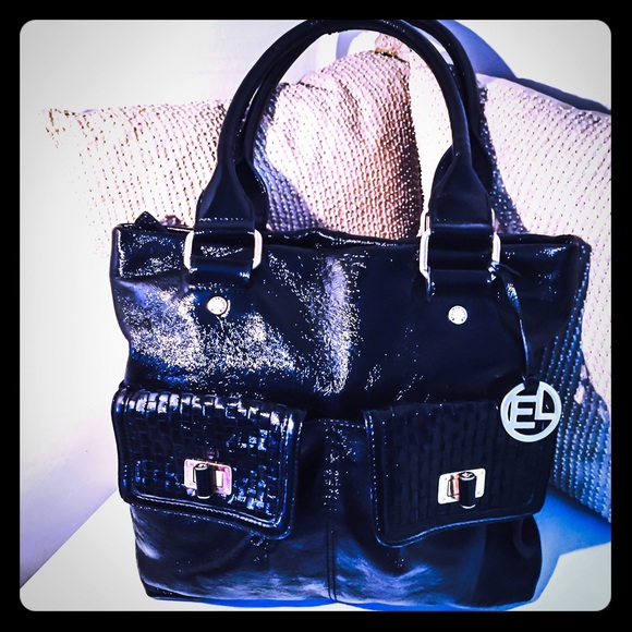 Elliott Lucca | Bags | Elliott Lucca Black Leather Bag | Poshmark