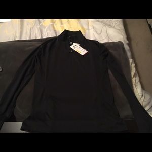Women's Black 1/4 Pullover