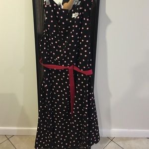 Studio one polka dot dress