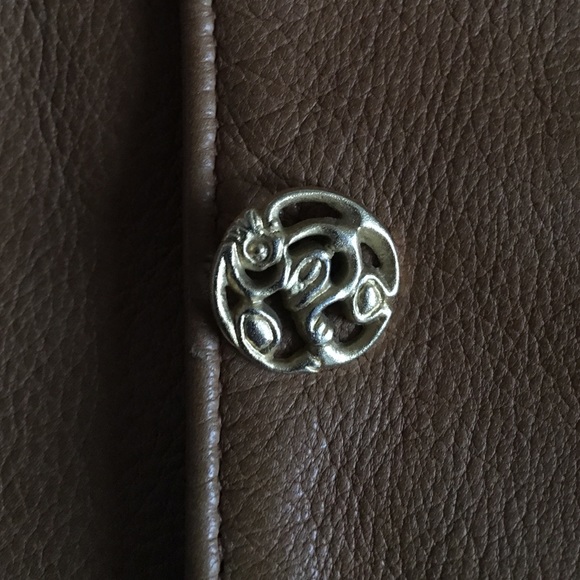 Tan Leather Vest - Picture 3 of 3