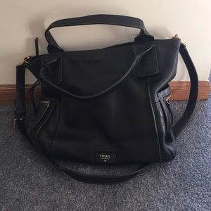 Fossil Leather Satchel