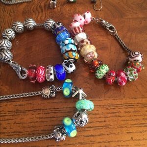 Over a Hundred Trollbeads for sale or trade!