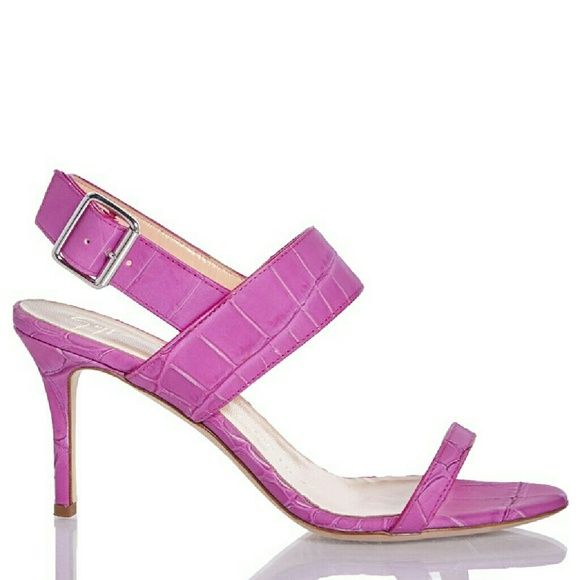 Giuseppe Zanotti Croc Print Leather Sandals - Picture 3 of 3