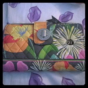 Vera Bradley Turnlock Wallet