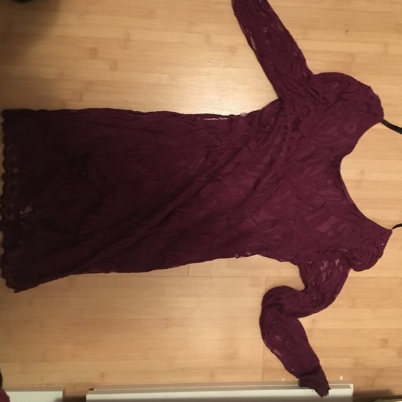 Purple dress
