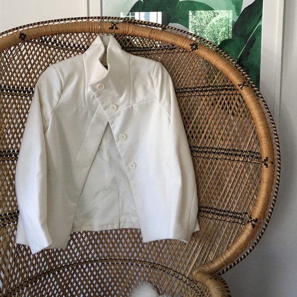 Old Navy Jackets & Blazers - NWT Old Navy White High Neck Blazer Old Navy Jackets & Blazers - NWT Old Navy White High Neck Blazer