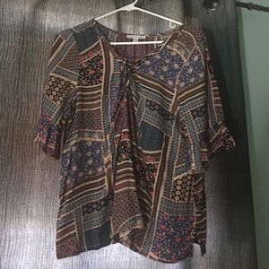 American eagle floral shirt
