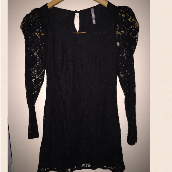 💕Black Lace Dress💕