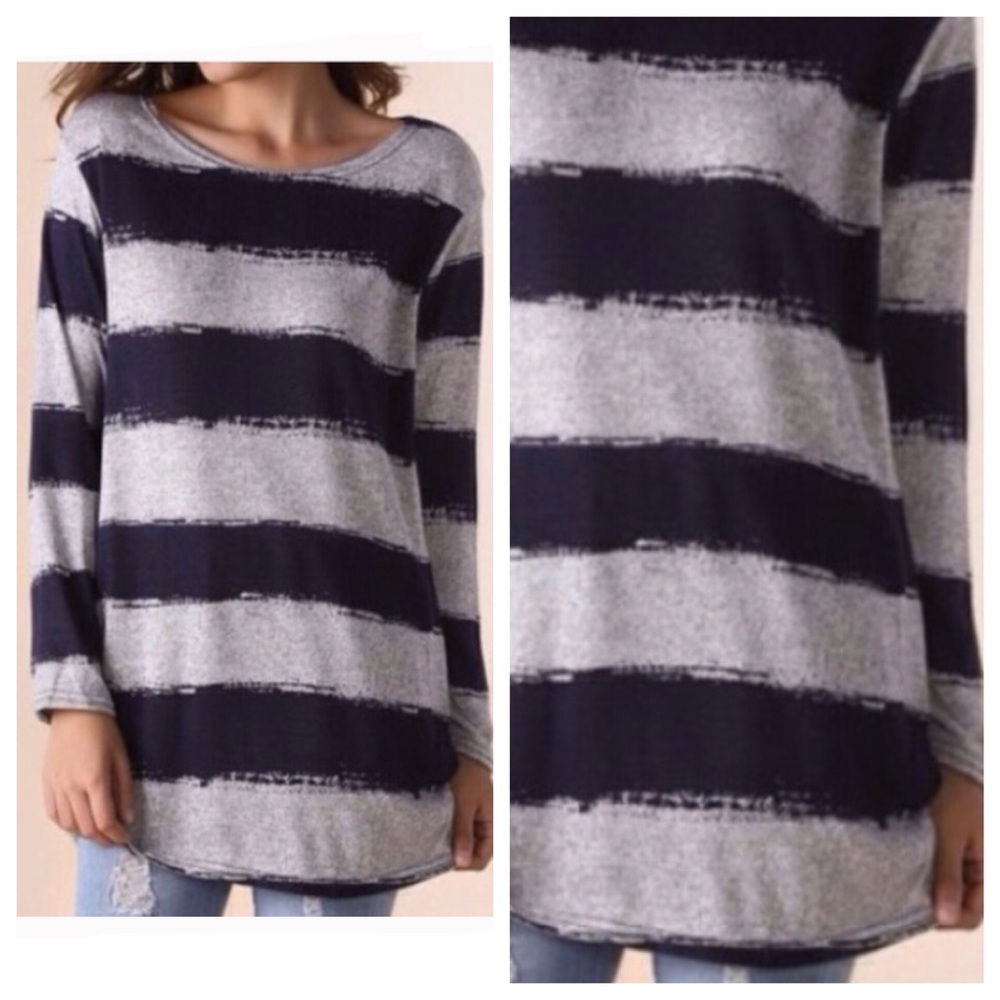 🎀1 LARGE LEFT🎀 Long Sleeve Color Block Sweater