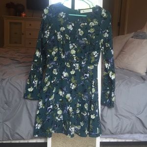 Floral Mini Dress- Never Worn, Size Small