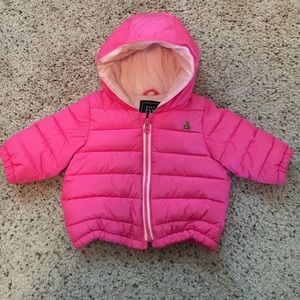 Baby Gap pink jacket 0-6 months, new without tags