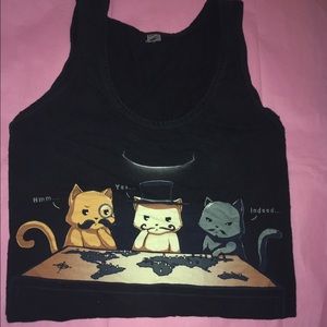 American Apparel Black tank top