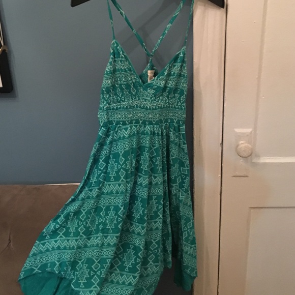 Billabong Fitted Racerback Dress - Picture 1 of 4