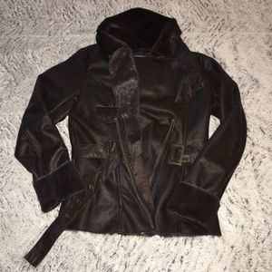 Paper Denim & Cloth Belted Jacket