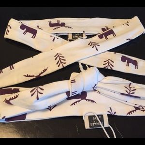 28" Elk Print Knot Headband