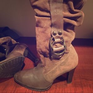 Jessica Simpson leather boots