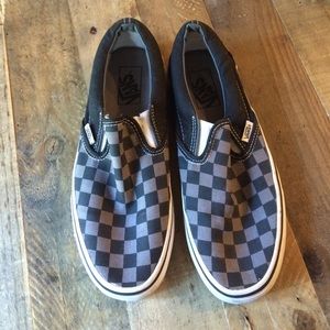 Checkered Vans