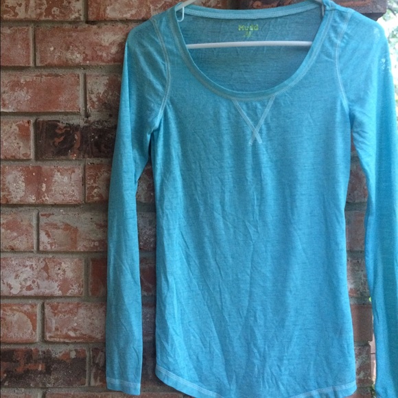 Blue Long sleeve, long shirt - Picture 1 of 3