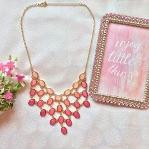 ✨ Statement Necklace ✨ Pink & Gold