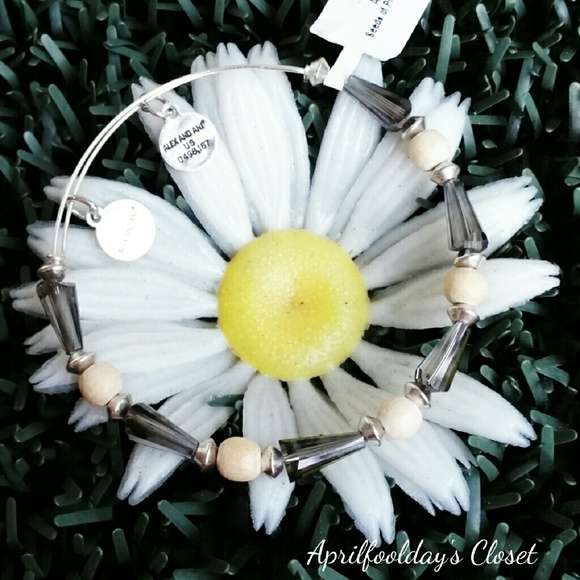 Alex and Ani Silver with Beads