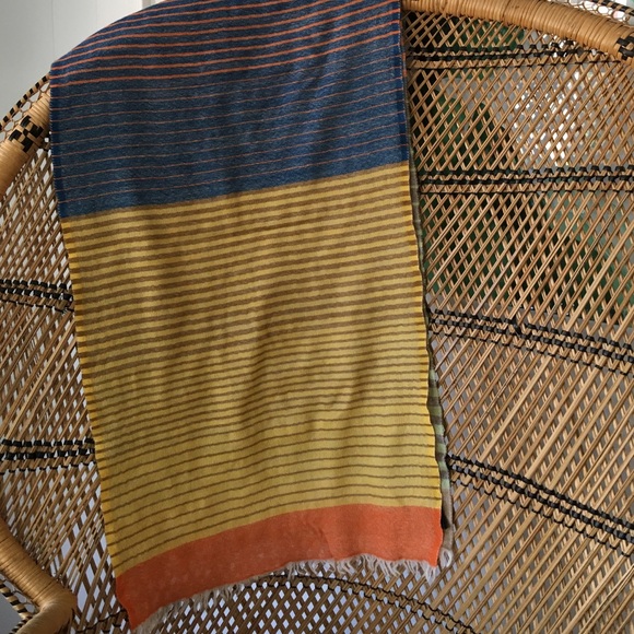 Accessories - Multi-colored Striped Scarf Accessories - Multi-colored Striped Scarf