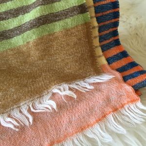 Accessories - Multi-colored Striped Scarf Accessories - Multi-colored Striped Scarf