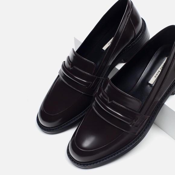 ZARA penny loafers
