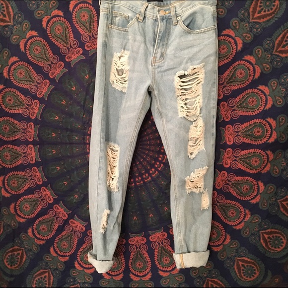 Brandy Melville Denim - Brandy Melville boyfriend jeans