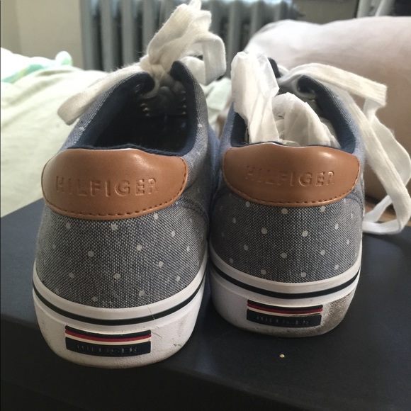 Denim canvas sneakers - Picture 2 of 3