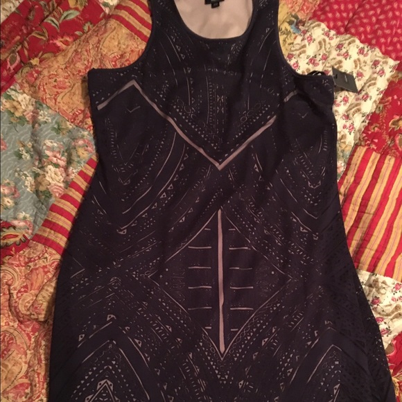 New with Tags Navy and Cream dress