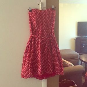 Strapless bubble dress