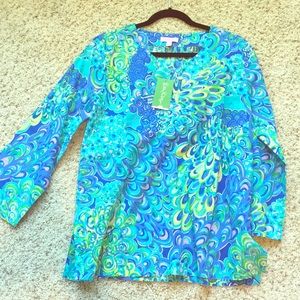 NWT Lilly Pulitzer Amelia Island Tunic