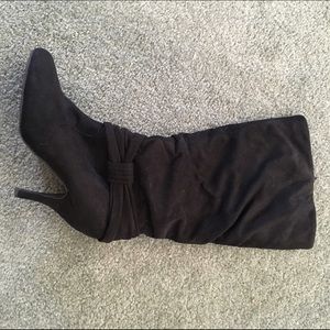 High heeled boots