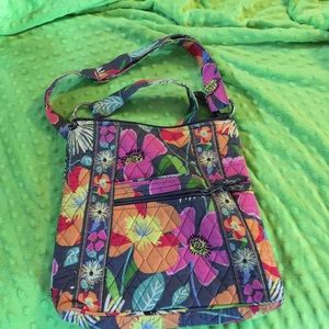 Large cross body purse