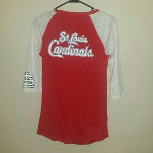 Victoria Secrets PINK Carndinals long sleeve tee