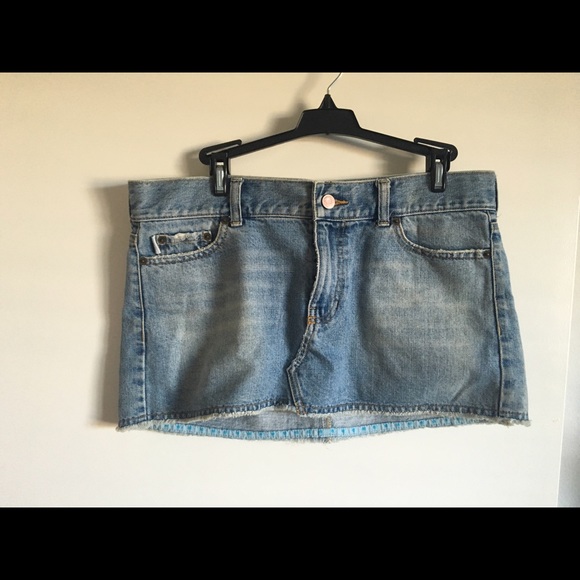 Mini Jean hollister skirt