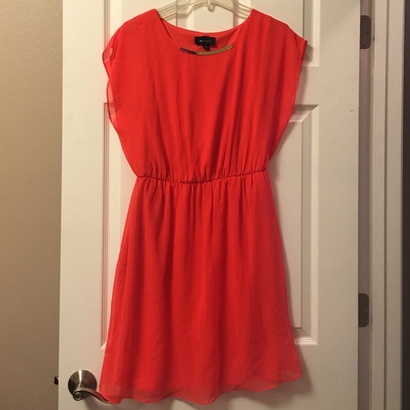 Orange dress