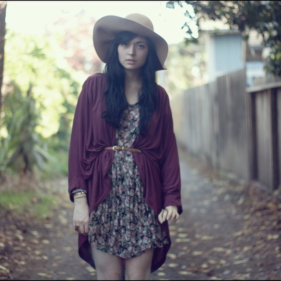 American apparel viscose shawl cardigan