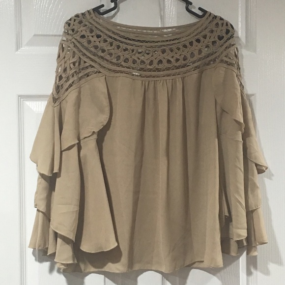 Beige blouse
