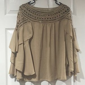 Beige blouse