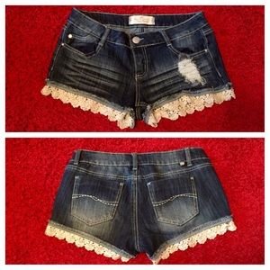 Jean shorts!