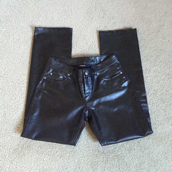 Faux leather pants - Picture 1 of 4