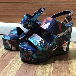 Funky platform shoes