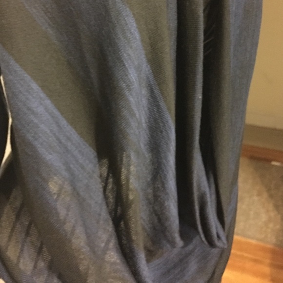 NEW Dots Deep Cowl Neck Sweater Black & Blue Small - Picture 2 of 4